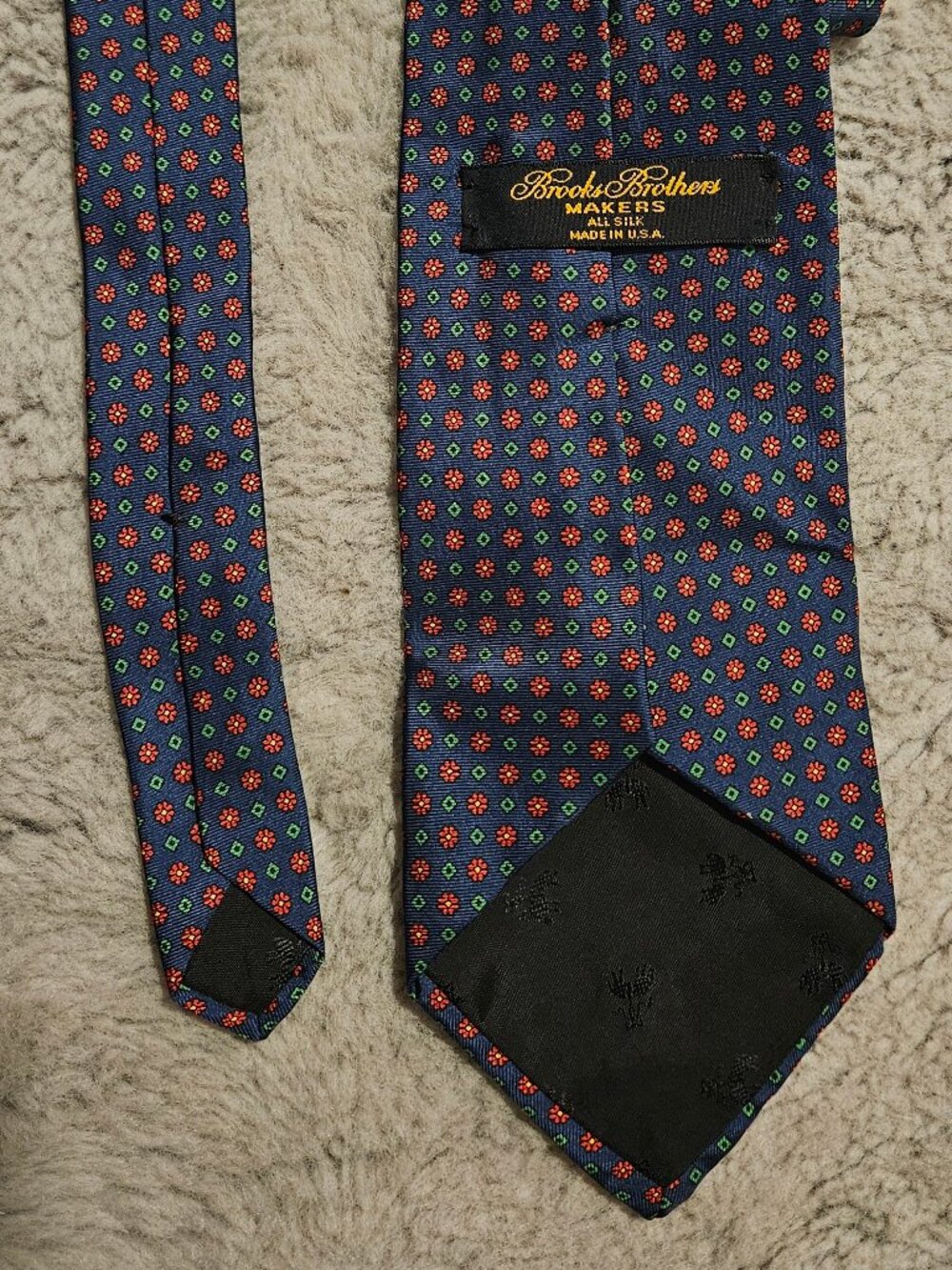 Brooks Brothers Makers Blue Floral Print - Picture 2 of 4